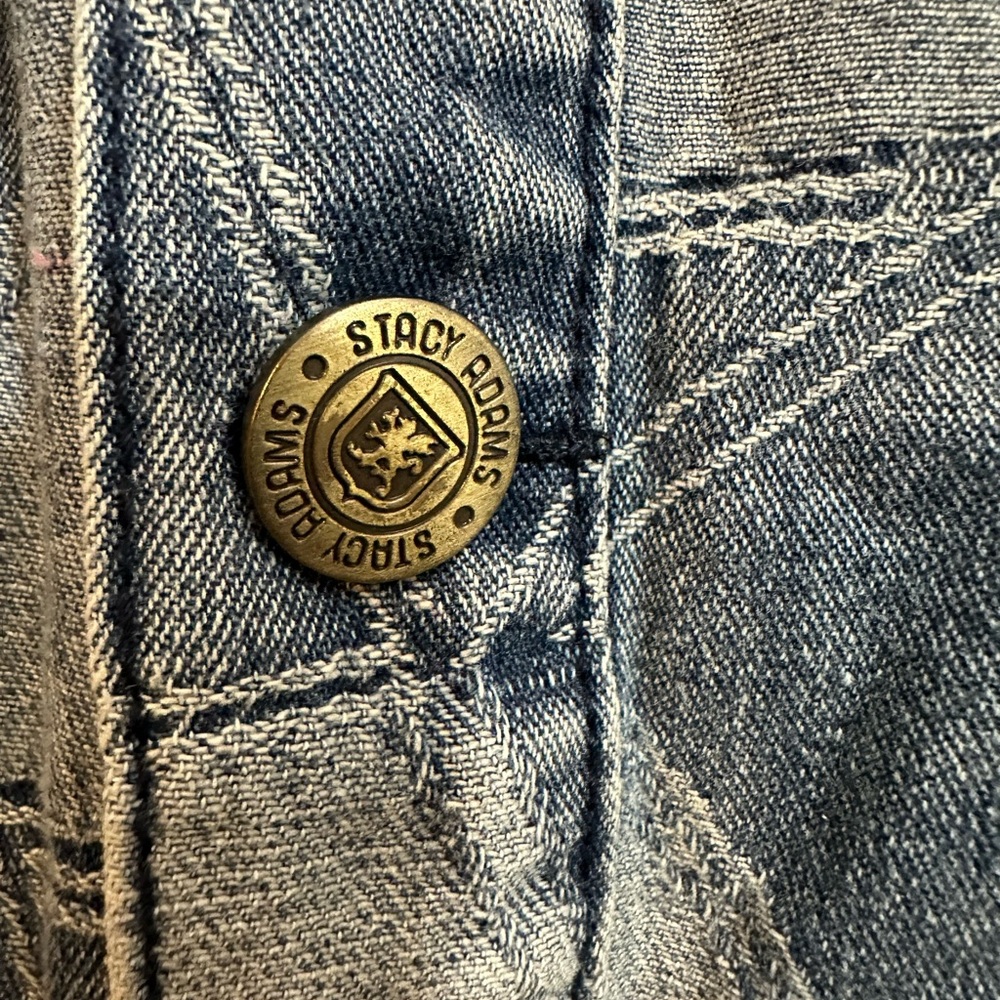 Stacy Adam’s Jean Jacket Size XXL - Picture 3 of 8